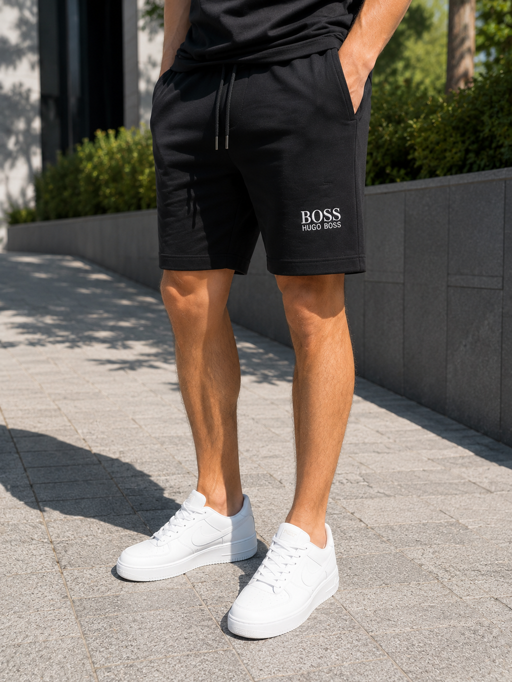 Pantaloni Hugo Boss - black
