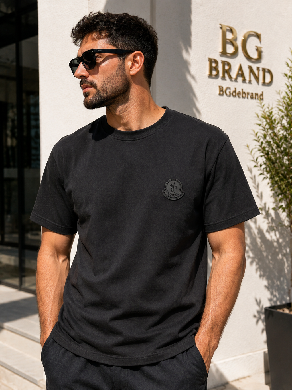 08 - Moncler Black & Logo Black