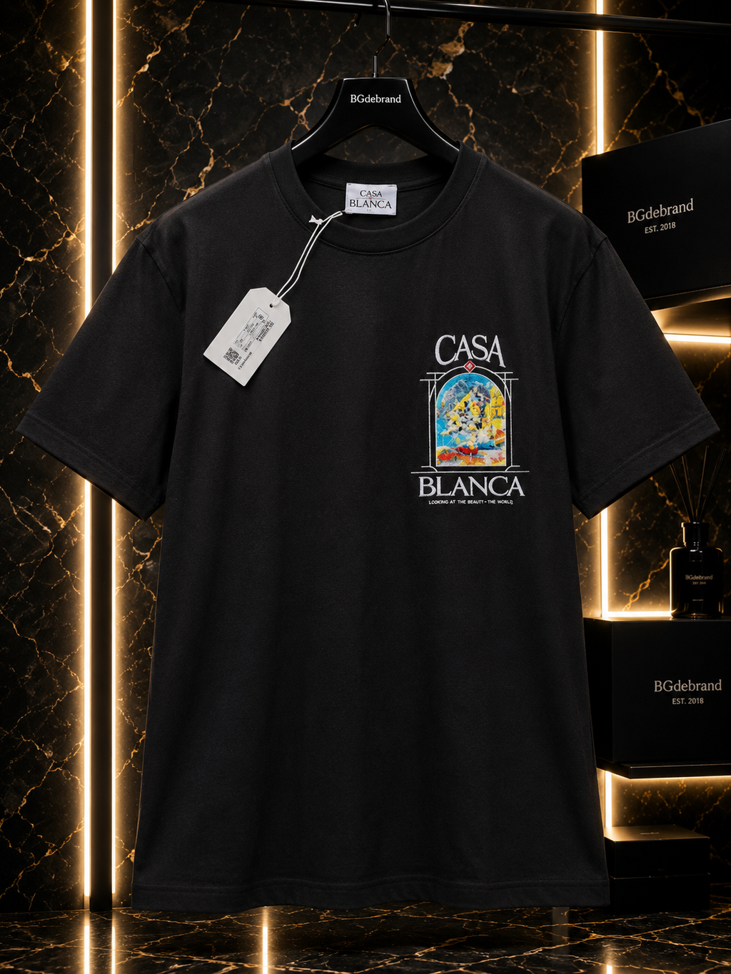 A - Casablanca T-Shirt - Black