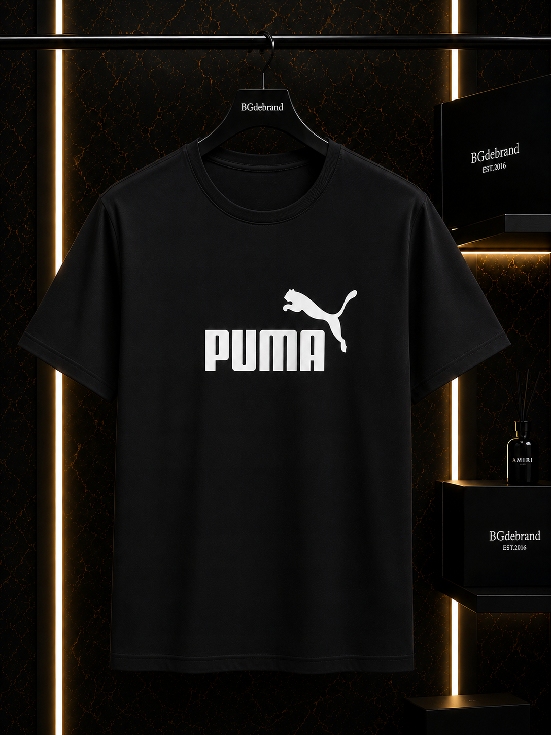 A - T-Shirt Puma - black