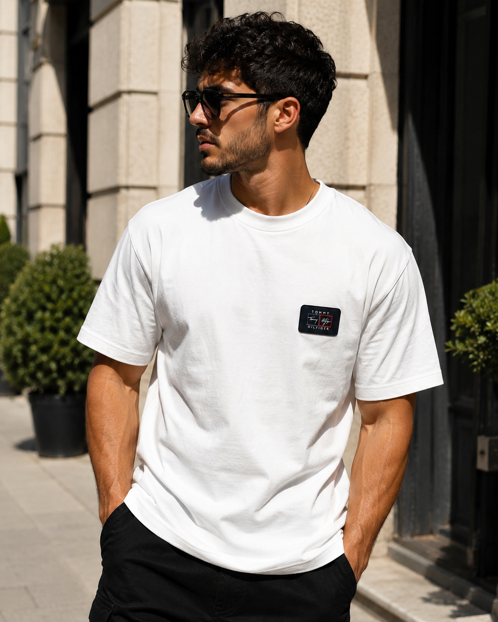 A - Tommy Hilfiger  - White