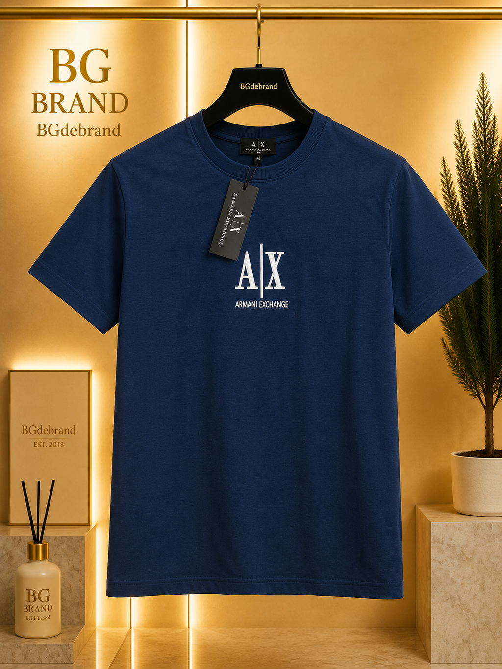 05 - AX T-shirt - Blue