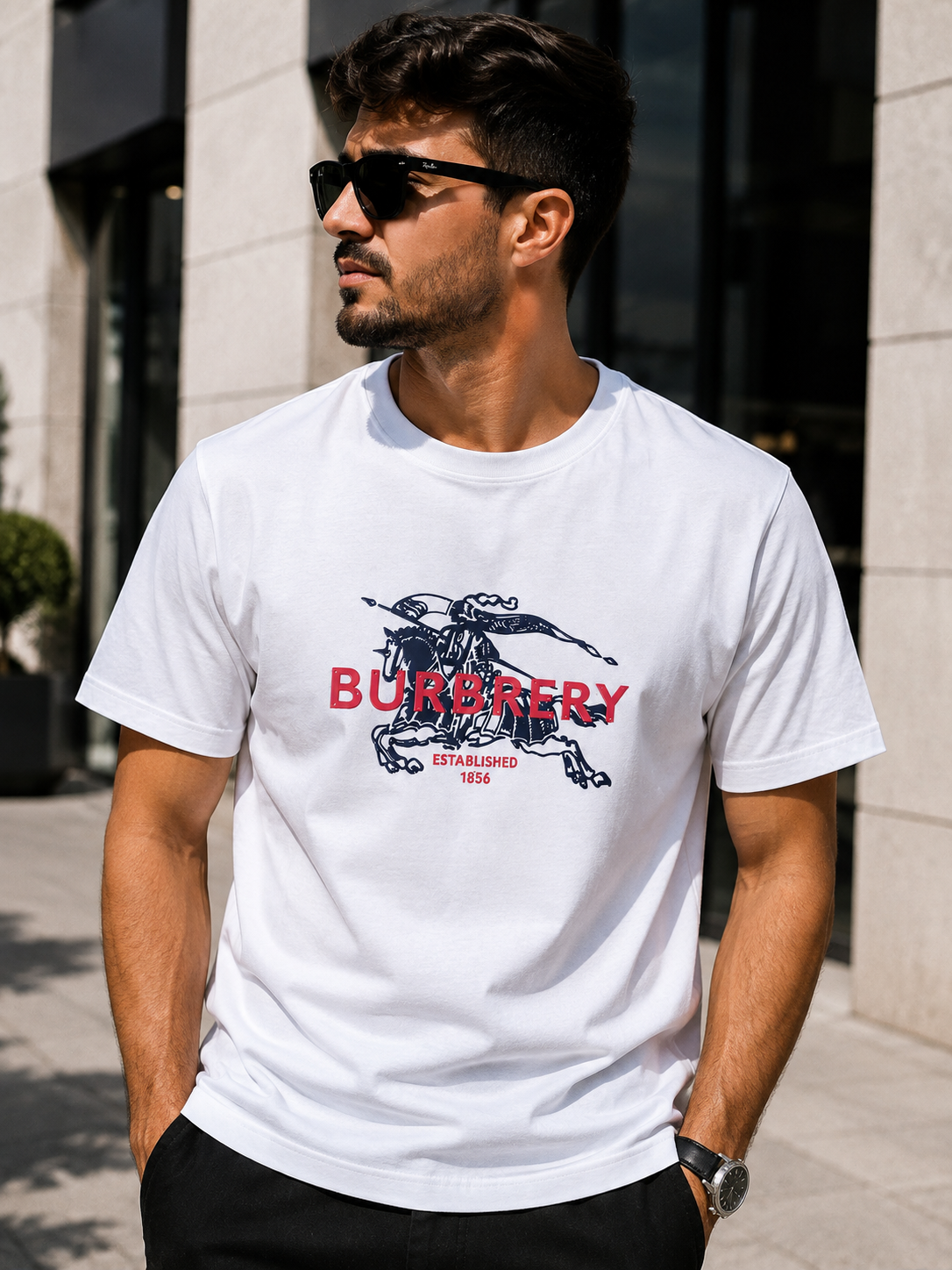 A - Burberry White