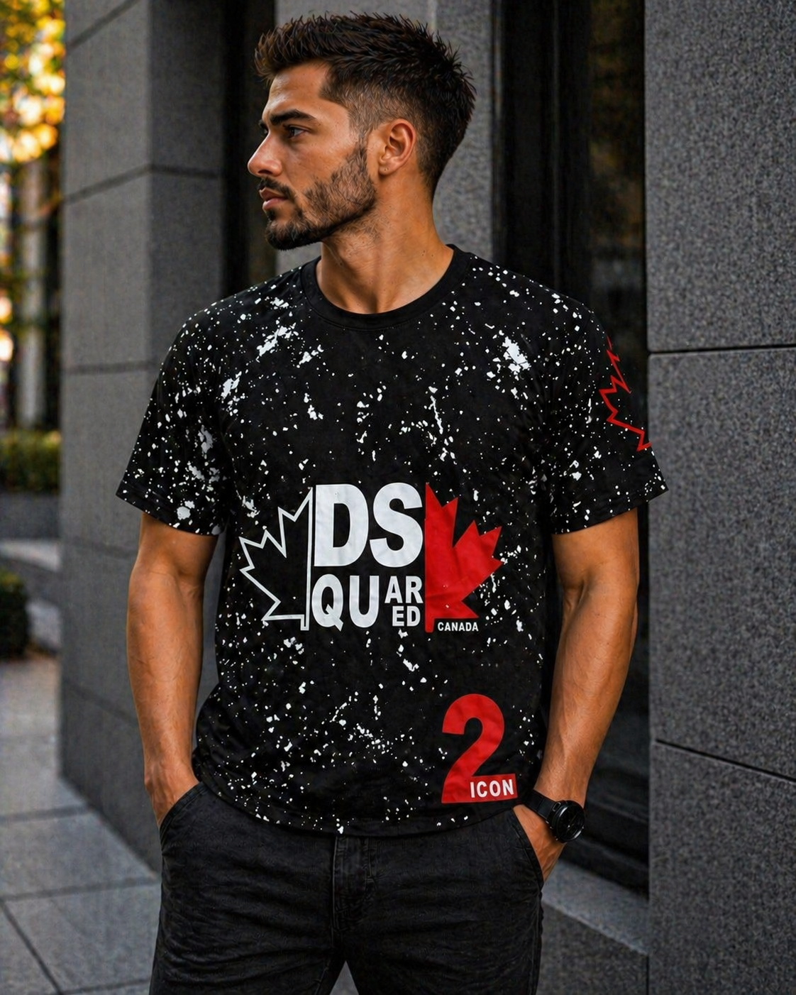 Tricou Dsquared2 - black