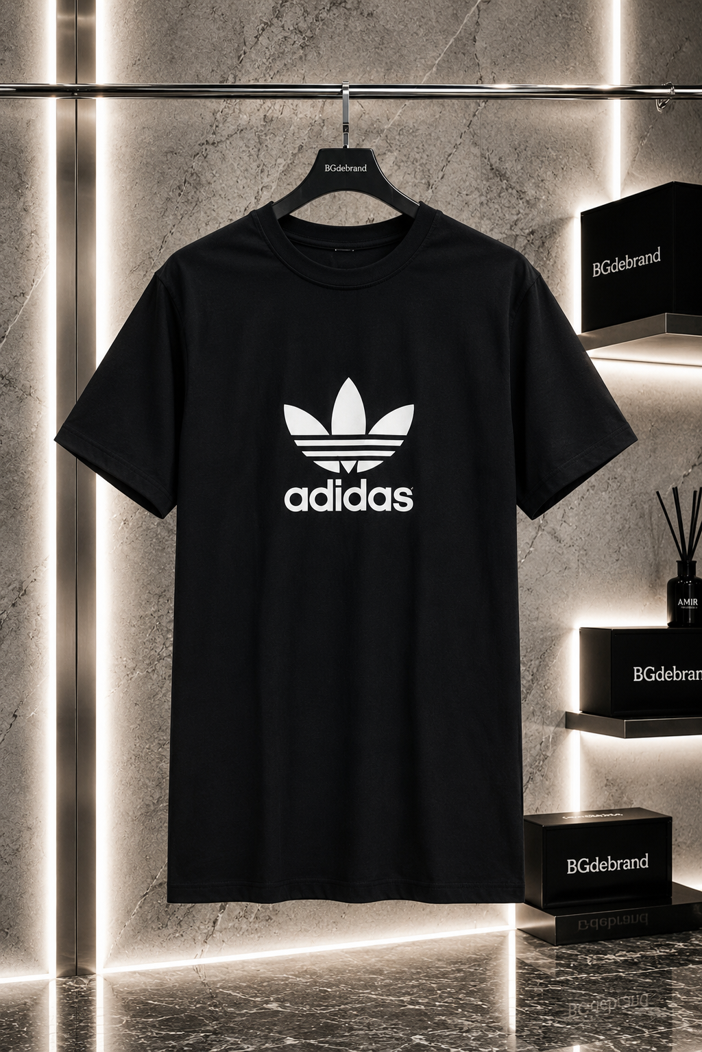Adidas - Black T-Shirt