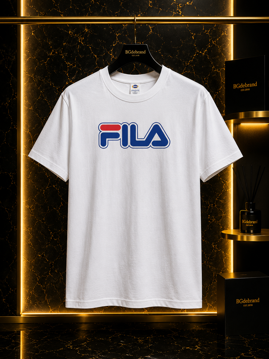 Tricou Fila White - 100% Cutton