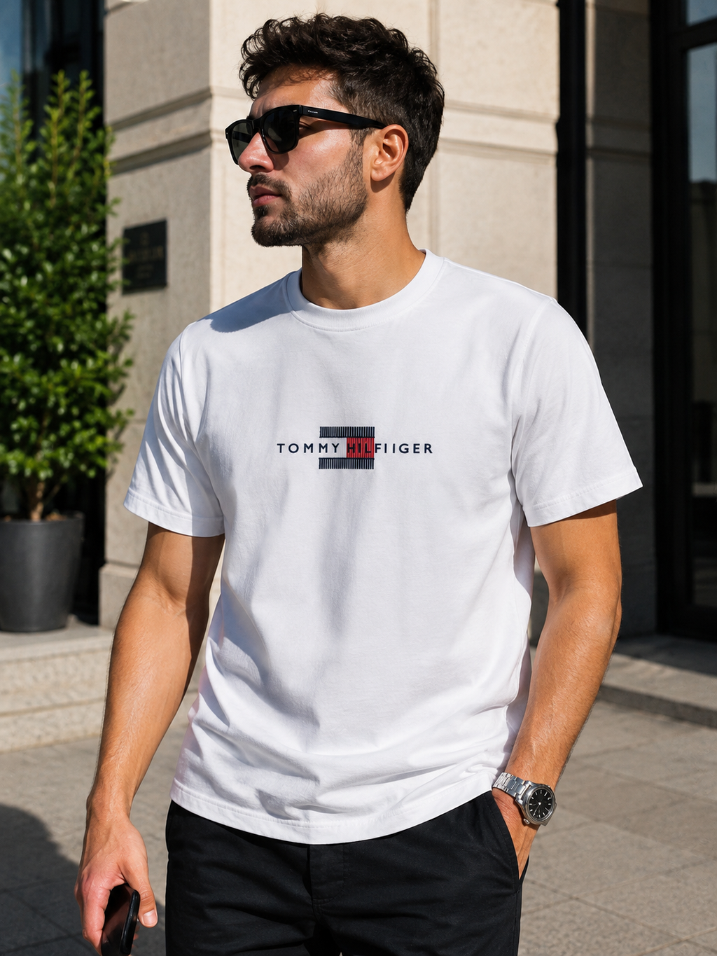 A - Tommy Hilfiger - White