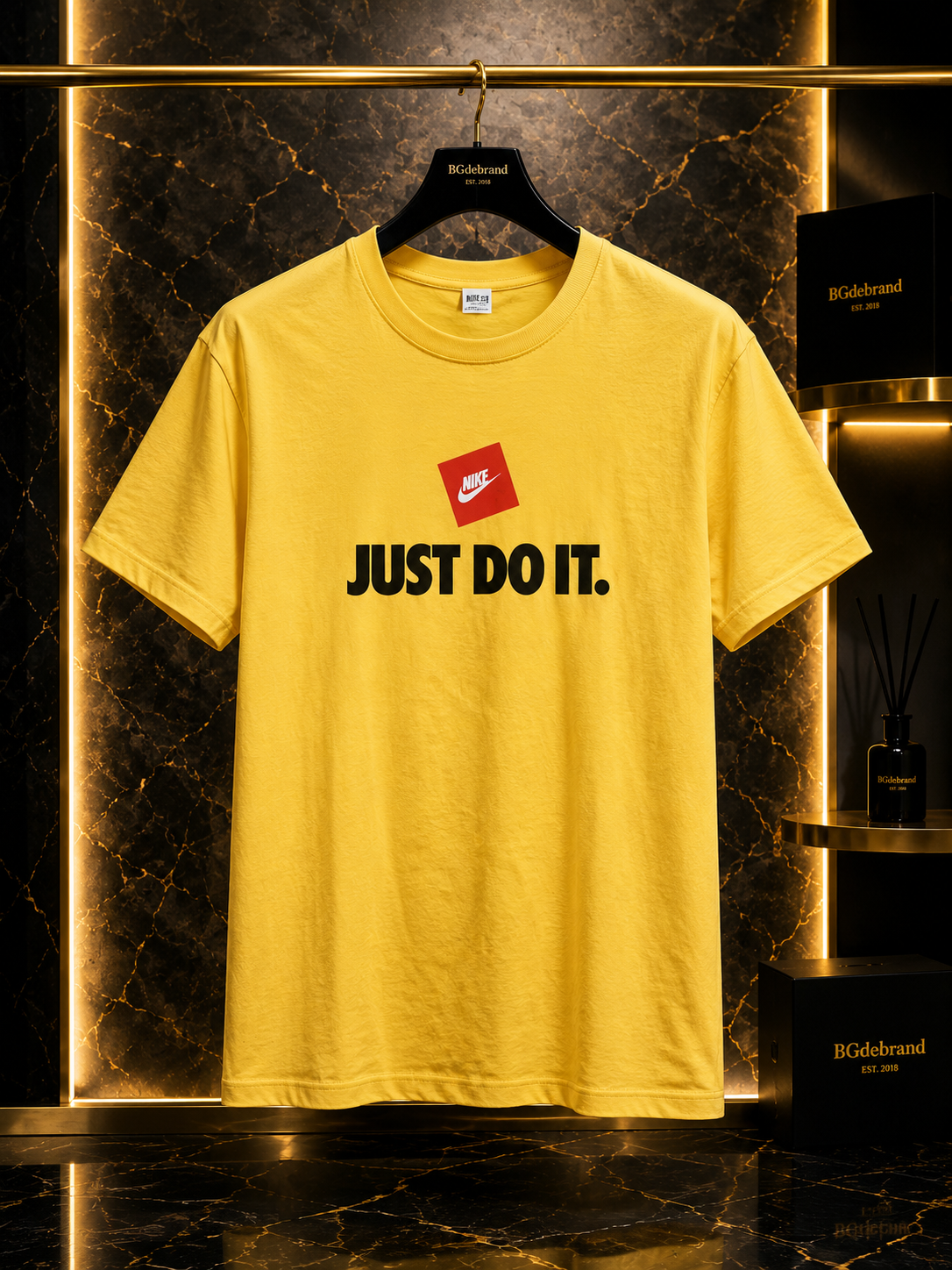 Tricou Nike Yellow - 100% Cutton