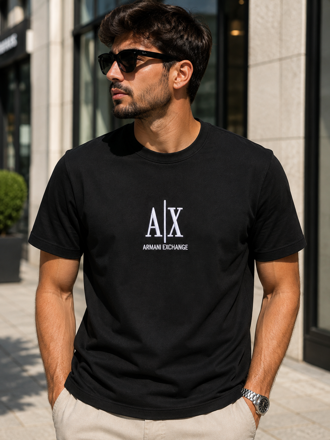 A - Armani Exchange - Black