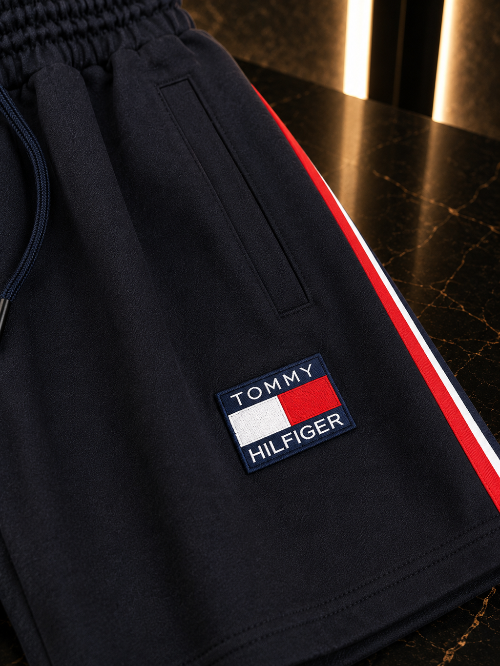 Pantaloni scurți Tommy Hilfiger – Black