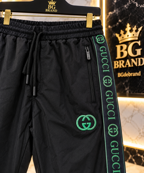 004 - Pantaloni Gucci - Black&Green