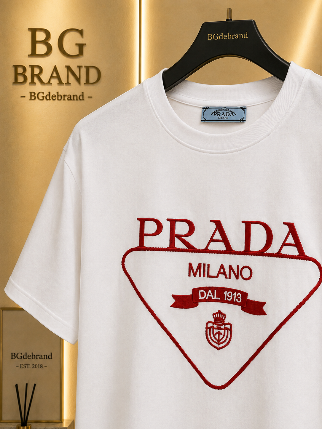 04 - Prada White & Red