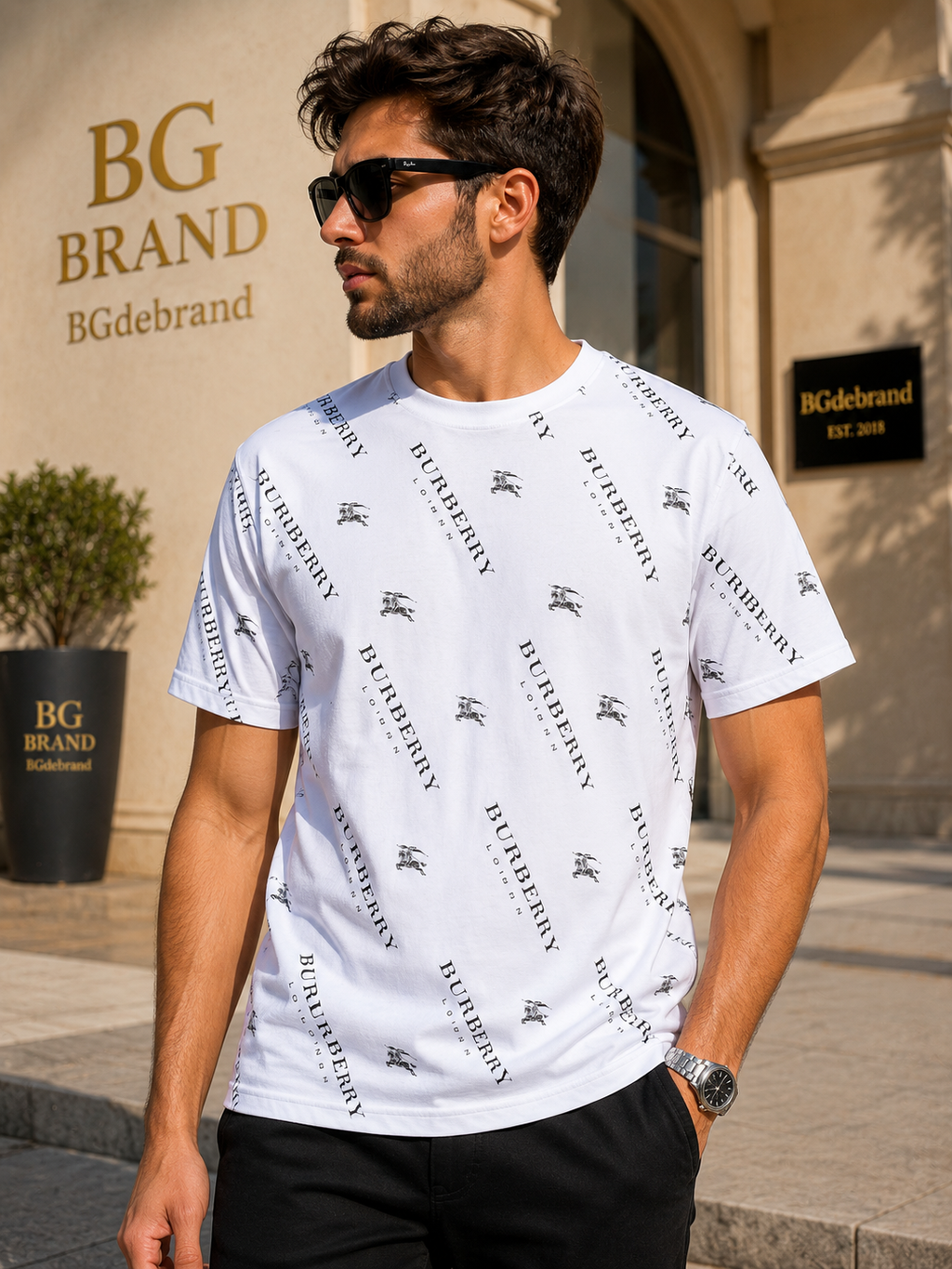 01 - Burberry White