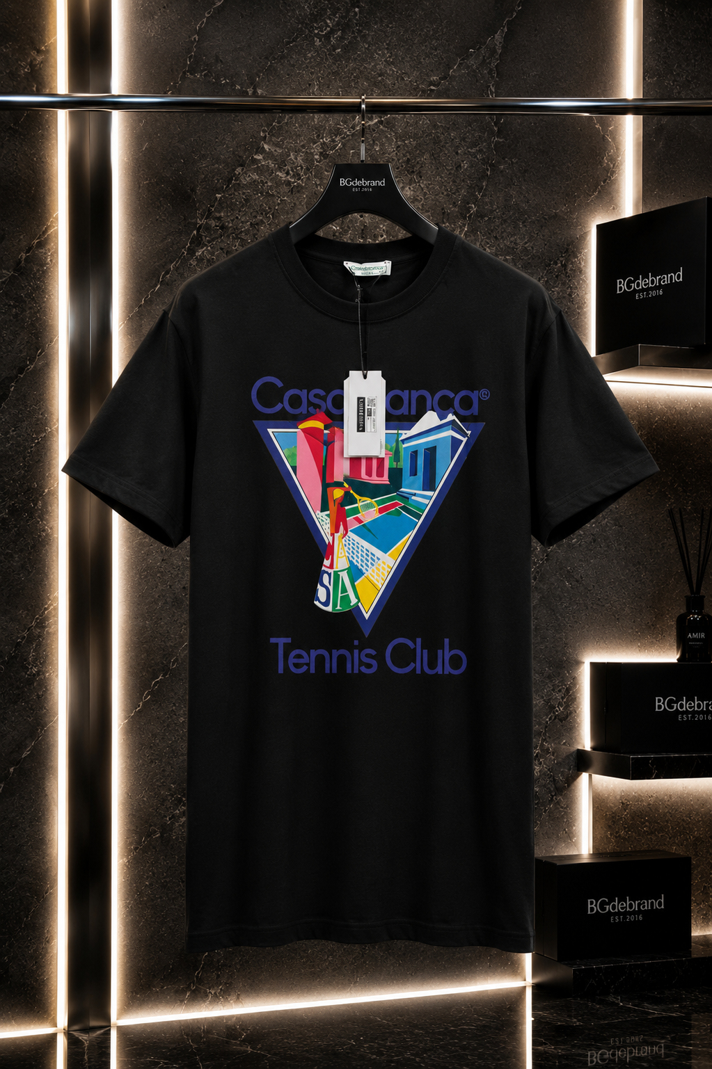 A - Casablanca Tennis Club - Black