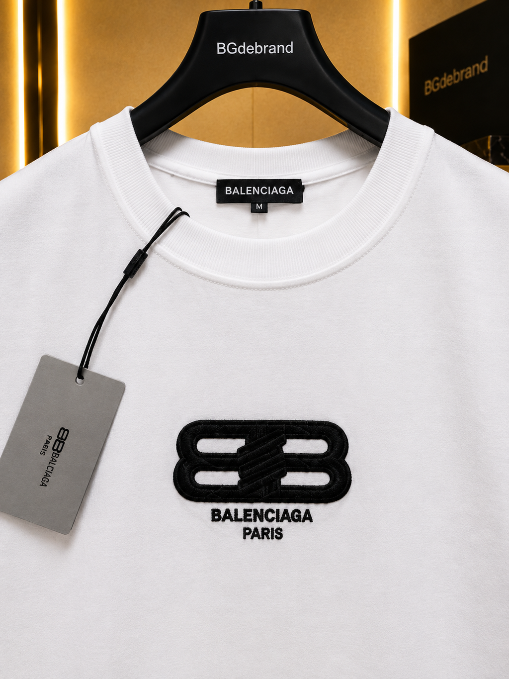 A - Balenciaga Paris - White