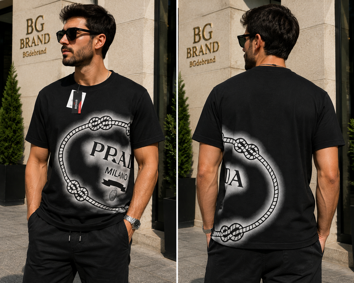 05 - Prada - T-shirt Black