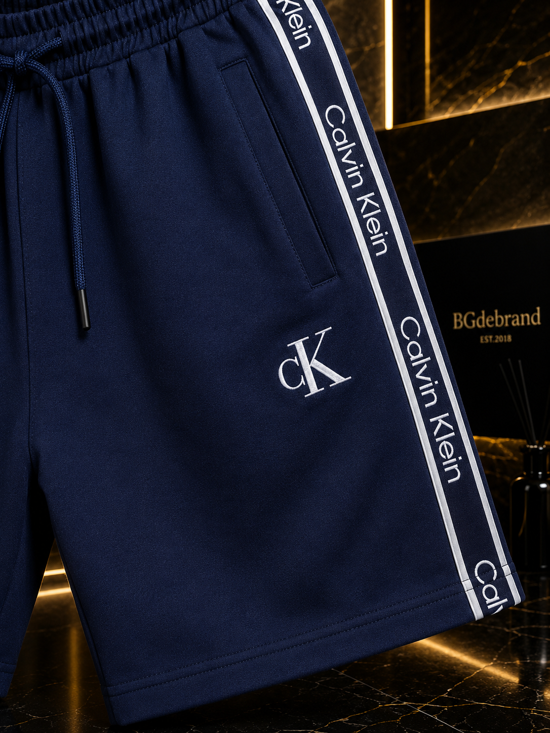 Pantaloni Scurți Bleumarin CK – Model Casual Sport