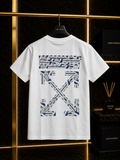 Off-White- Alb – imprimeu față și spate