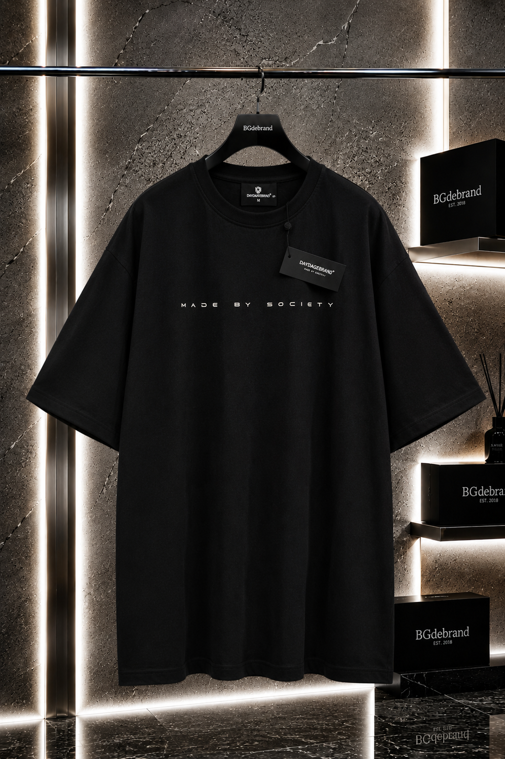 PREMIUM – Tricou Made by Society Oversize