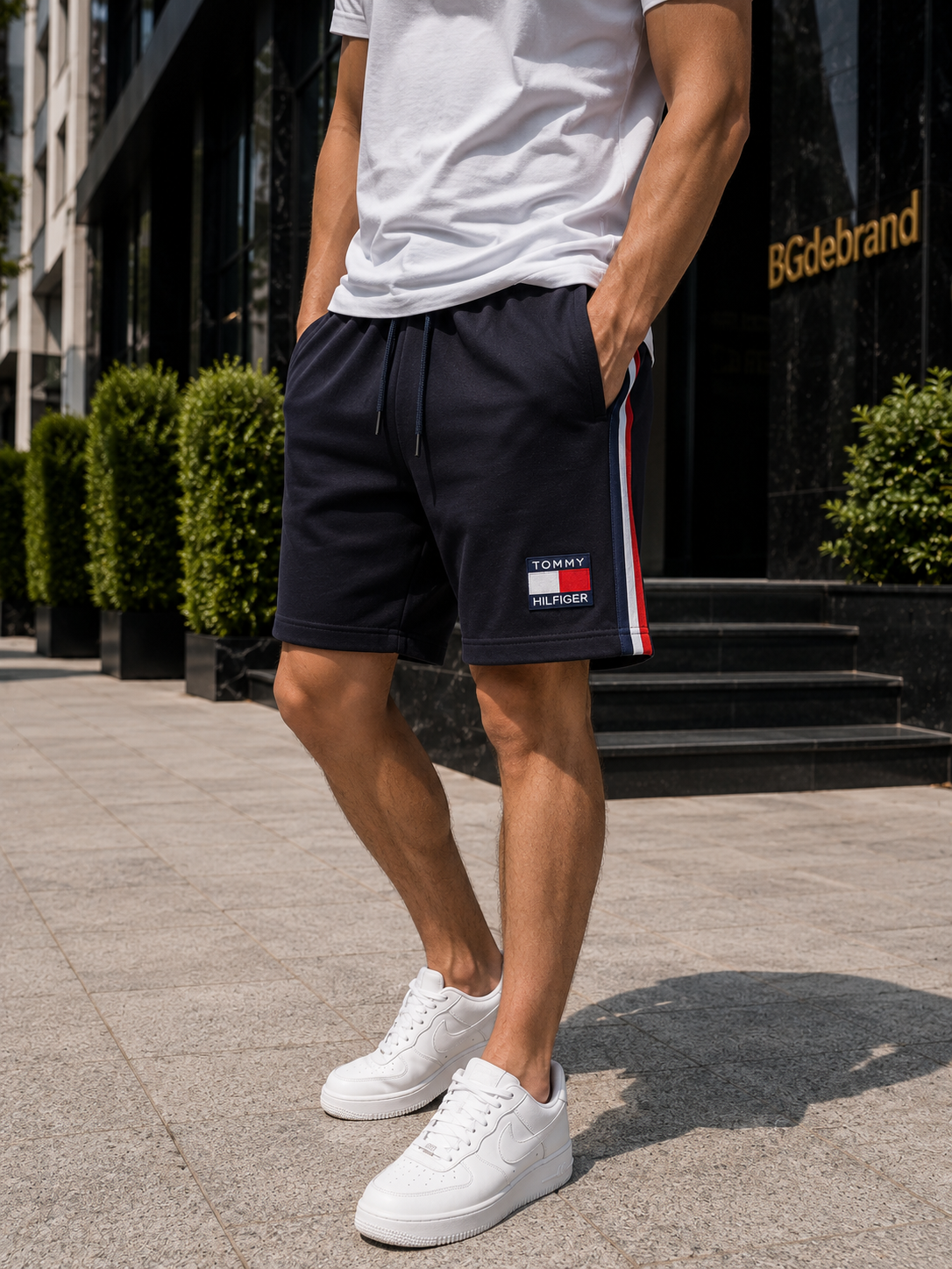 Pantaloni scurți Tommy Hilfiger – Black