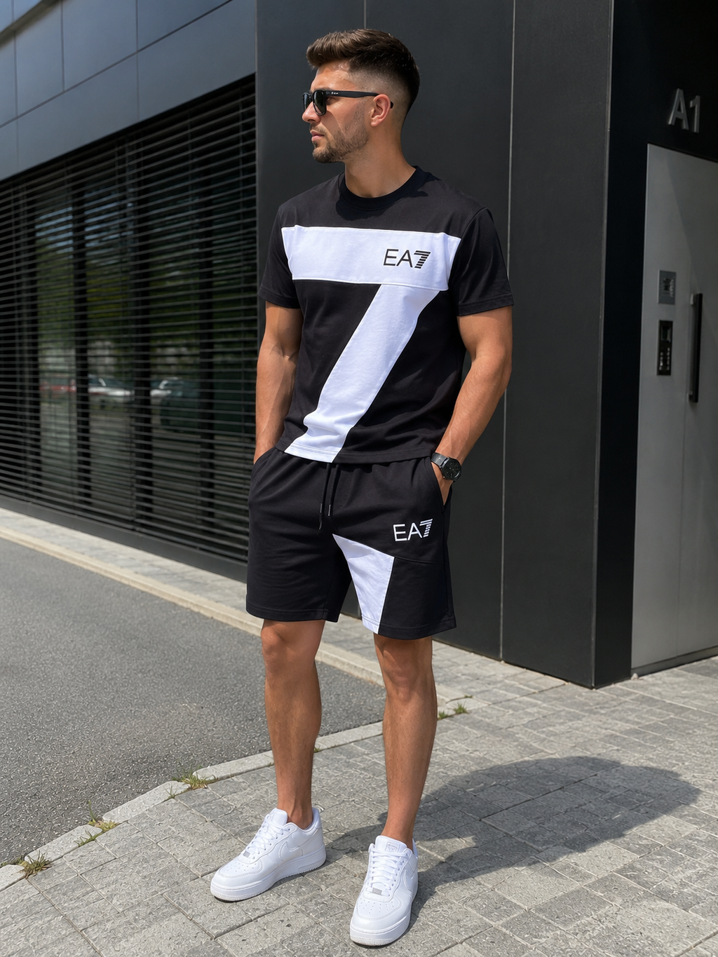 Compleu EA7 - Black