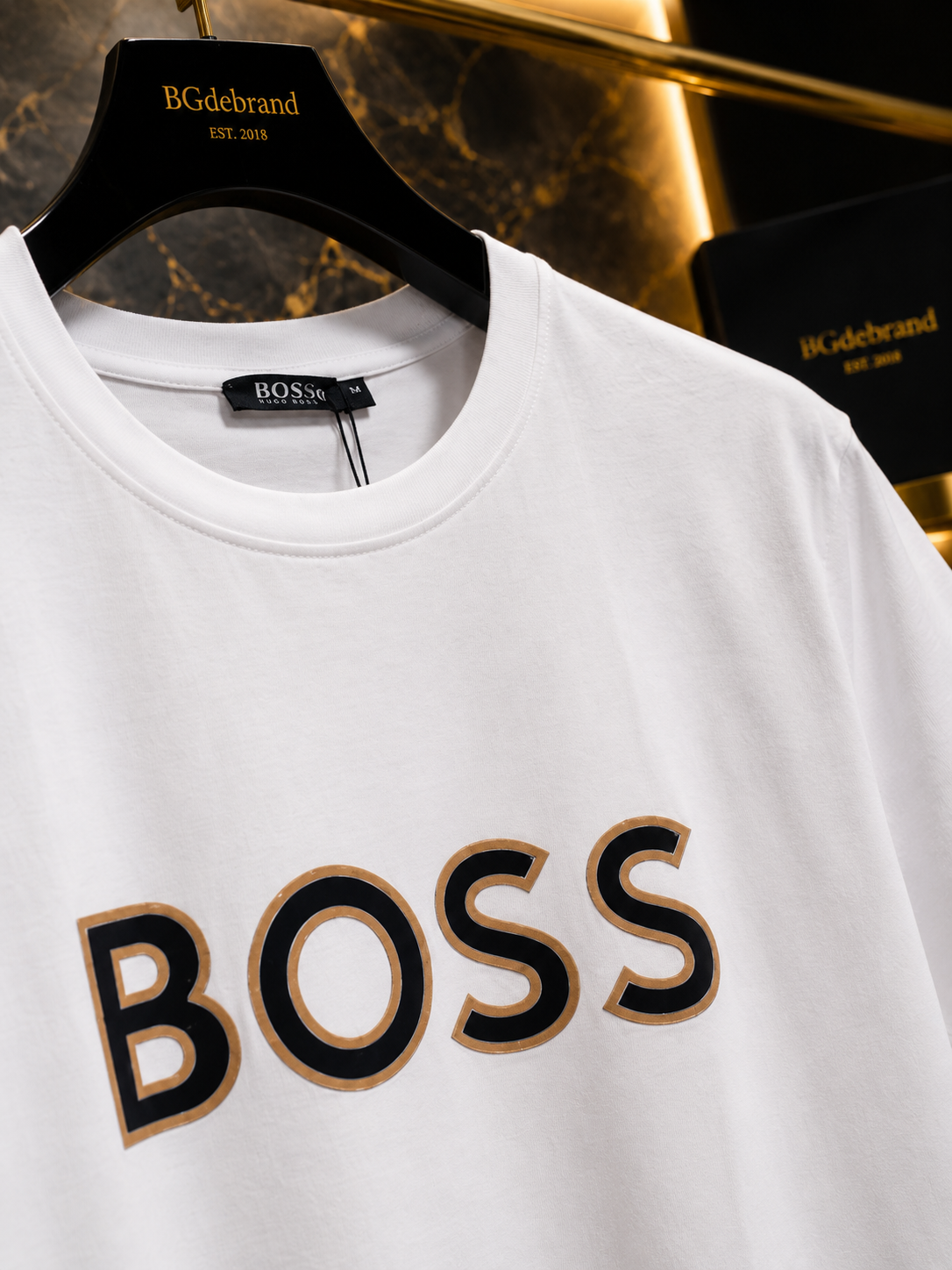 Tricou Boss - White