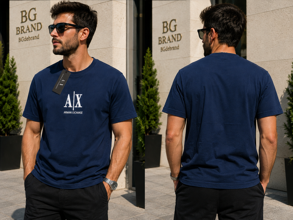 05 - AX T-shirt - Blue