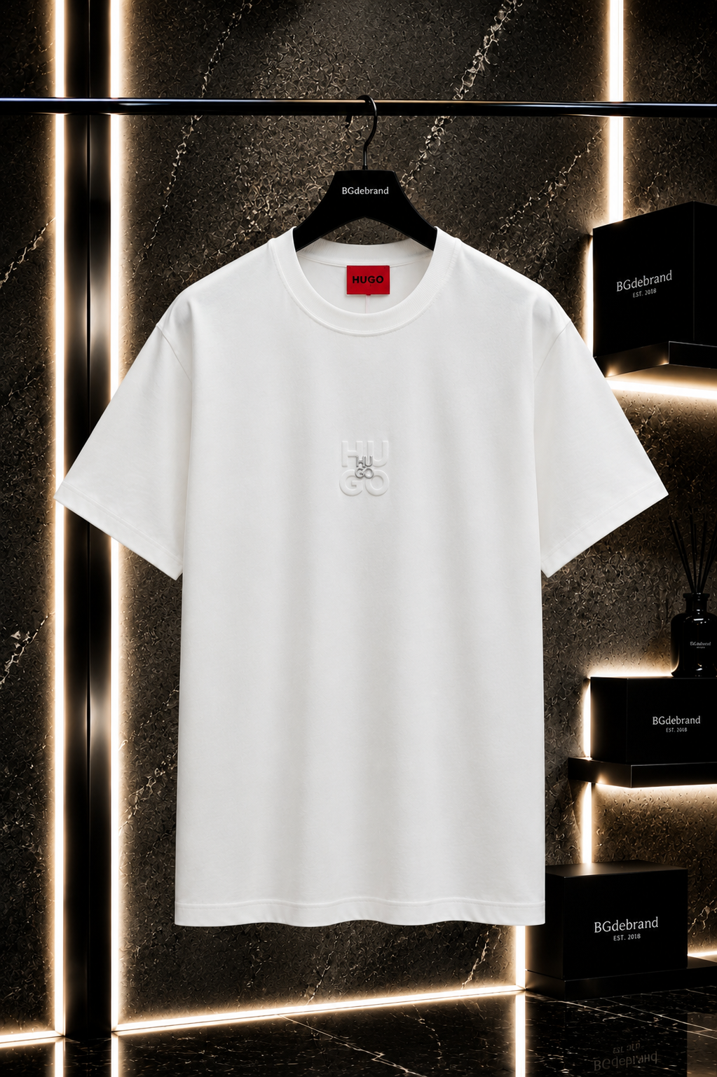 A - Hugo T-shirt - White Premium