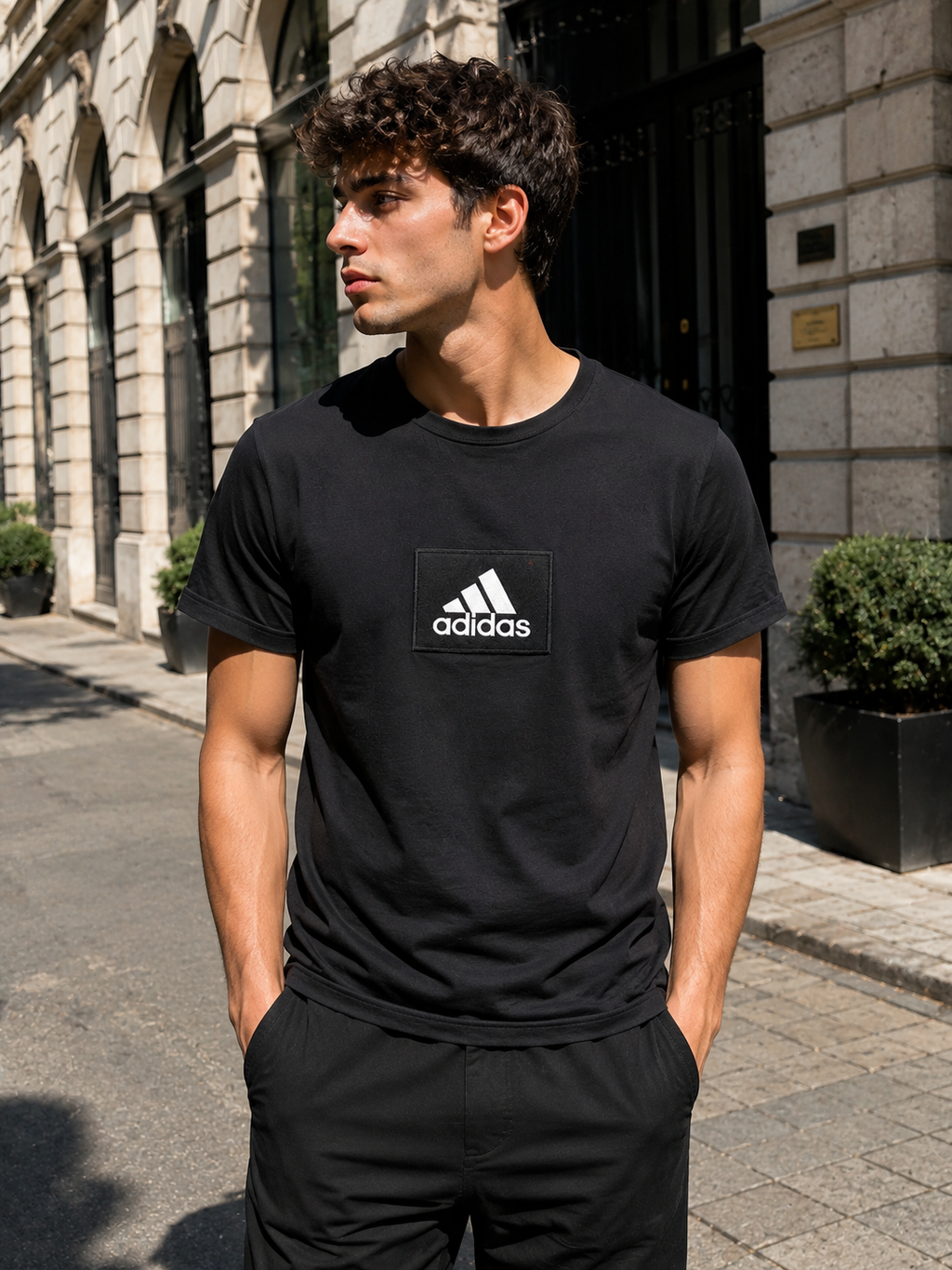 T-Shirt Adidas - Black