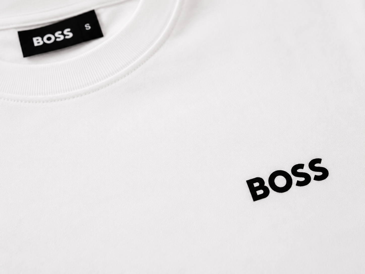 A - Boss T-shirt - White