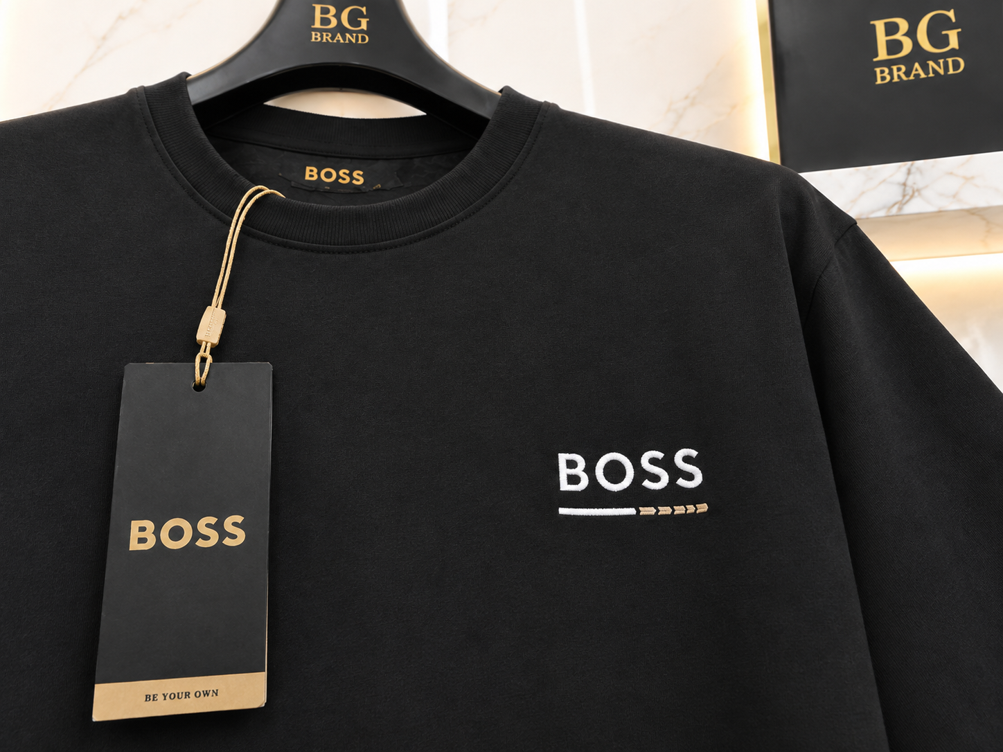 01 -  Boss T-shirt Black