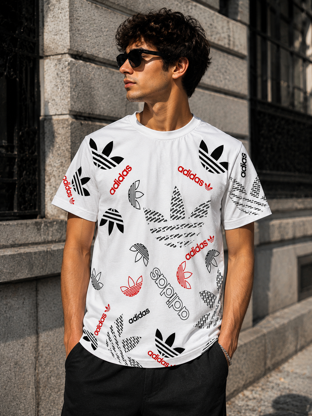 Tricou Adidas - white