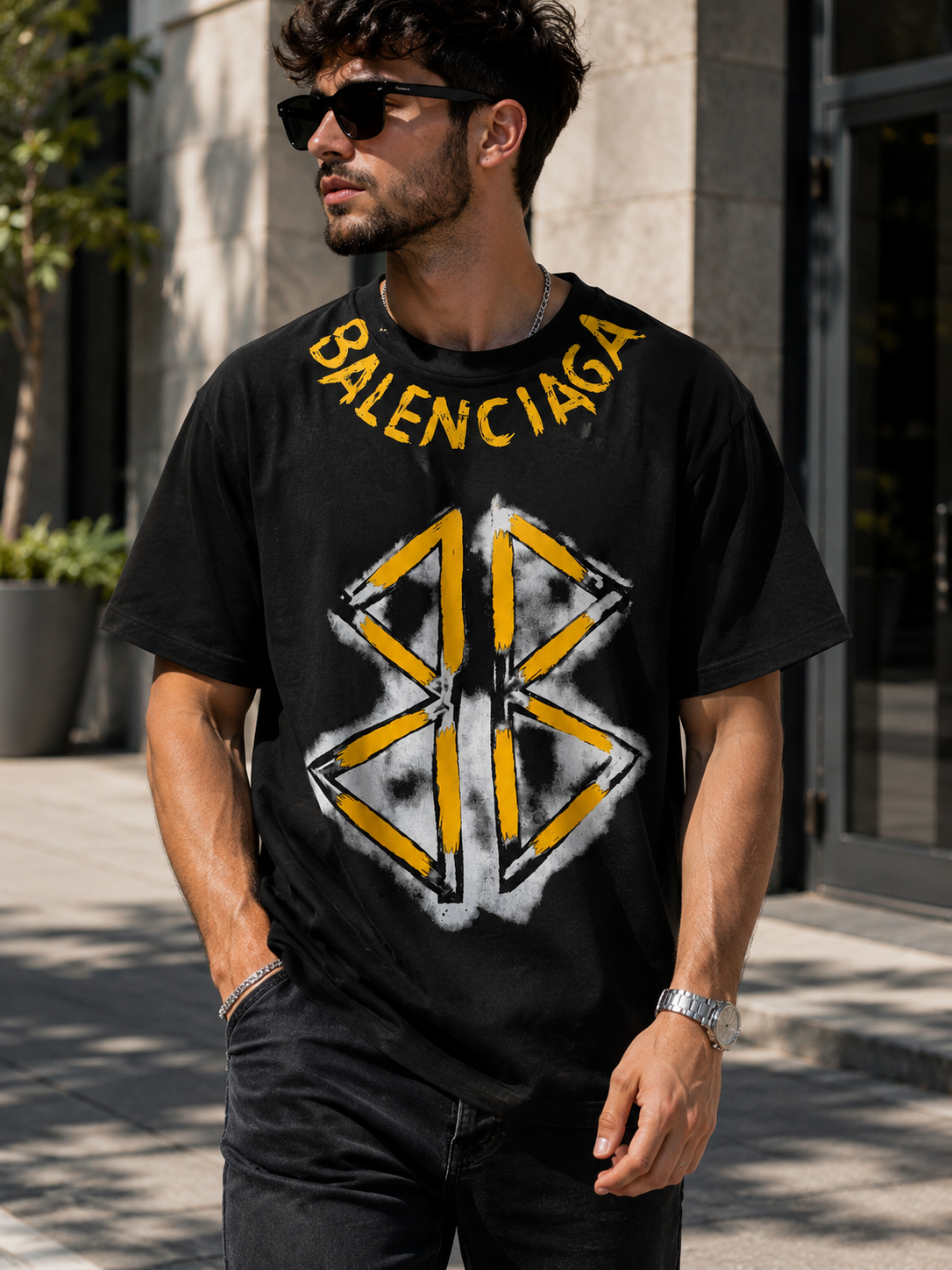 A - Balenciaga Black