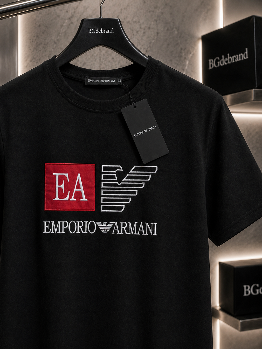 Tricou Emporio Armani - black