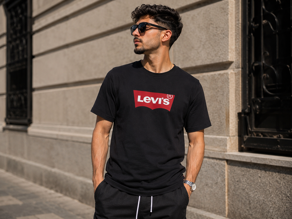 Levis - Black T-Shirt