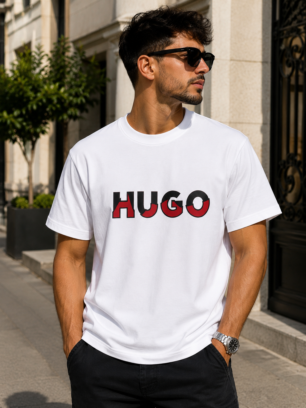 07 - Hugo T-shirt - White