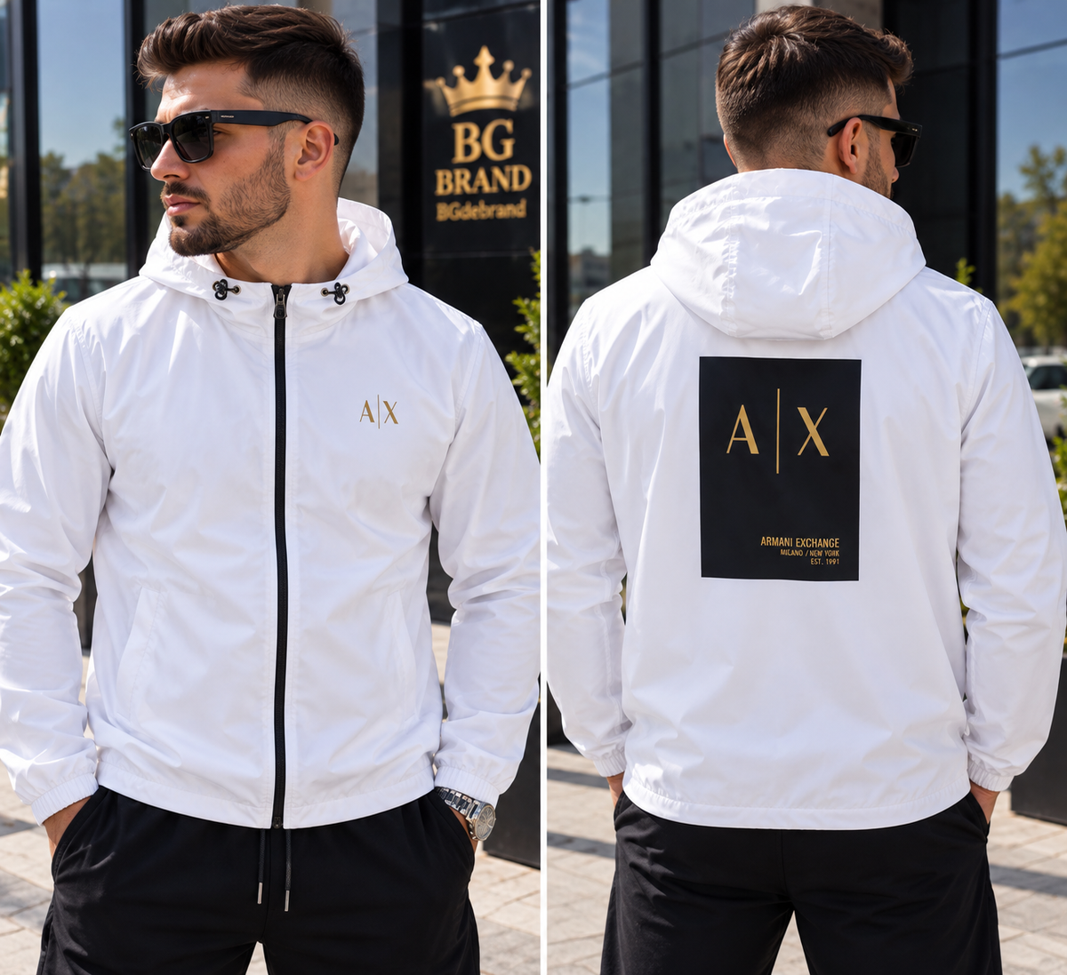 01 - Geaca Armani Exchange  - Alba