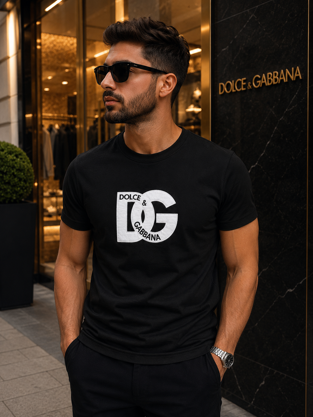 Tricou Dolce&Gabbana - black