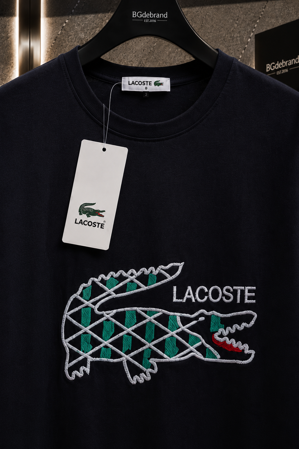 Tricou Lacoste - black