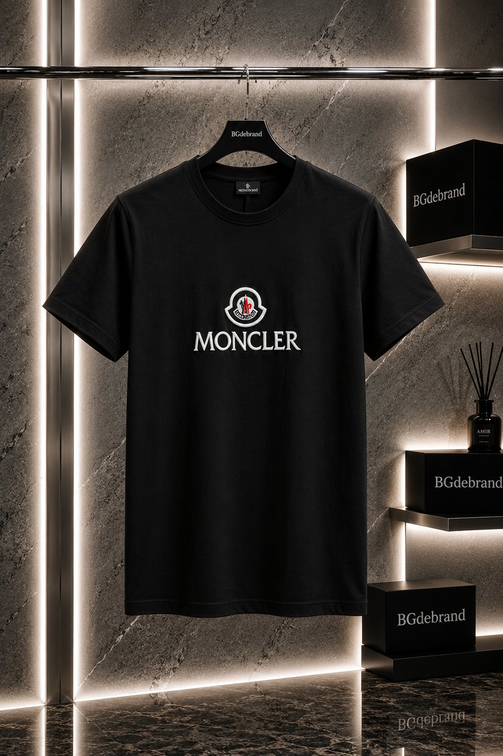 Tricou Moncler - black