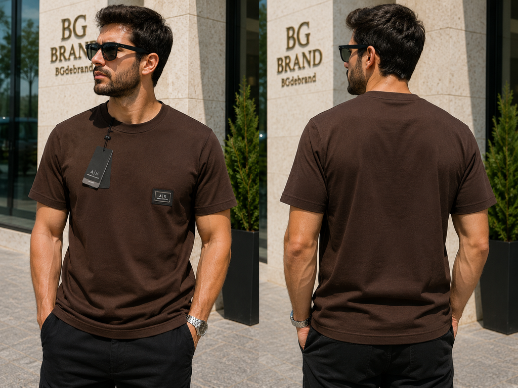 08 - AX - T-shirt Brown
