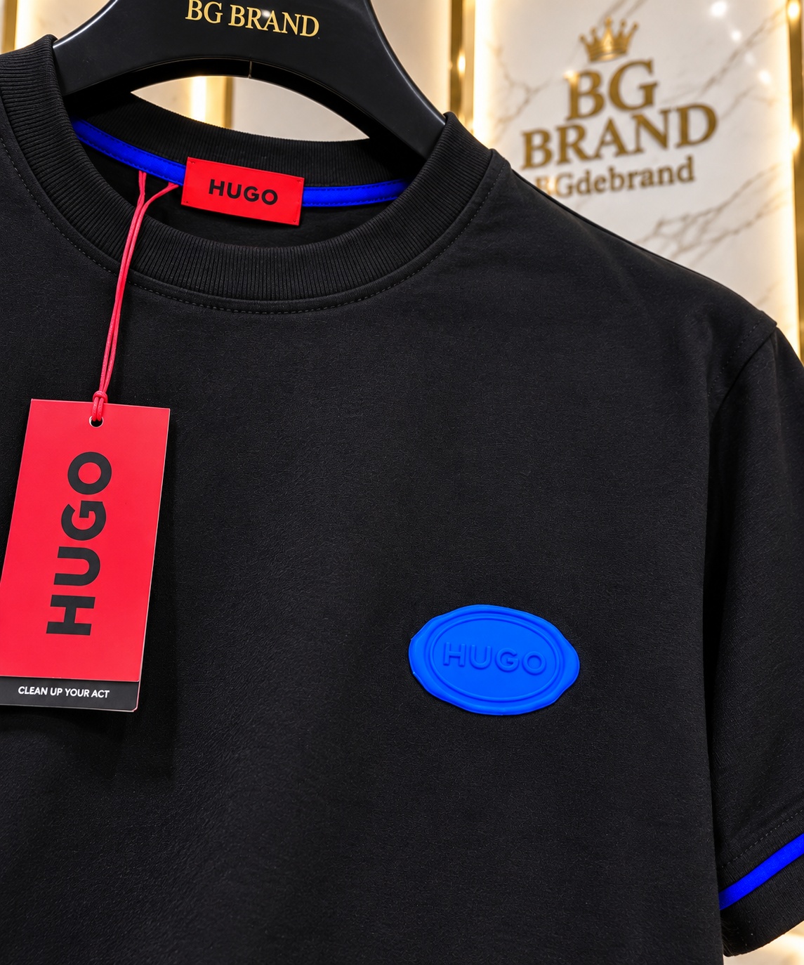Hugo Black & Blue Logo