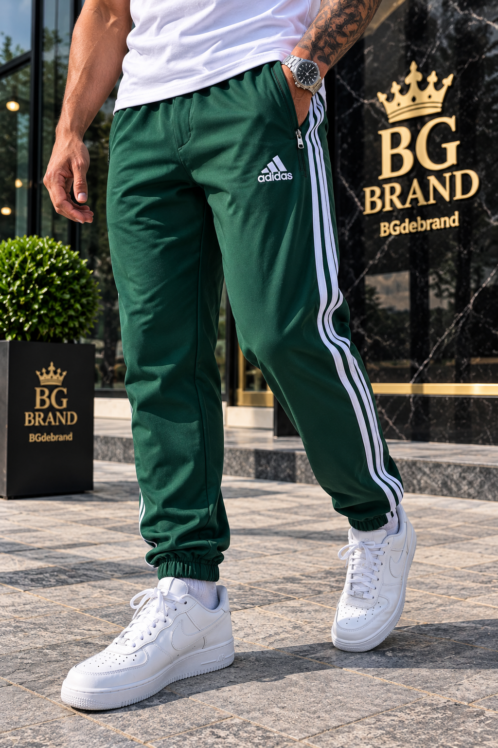 03 - Pantaloni Adidas - Green