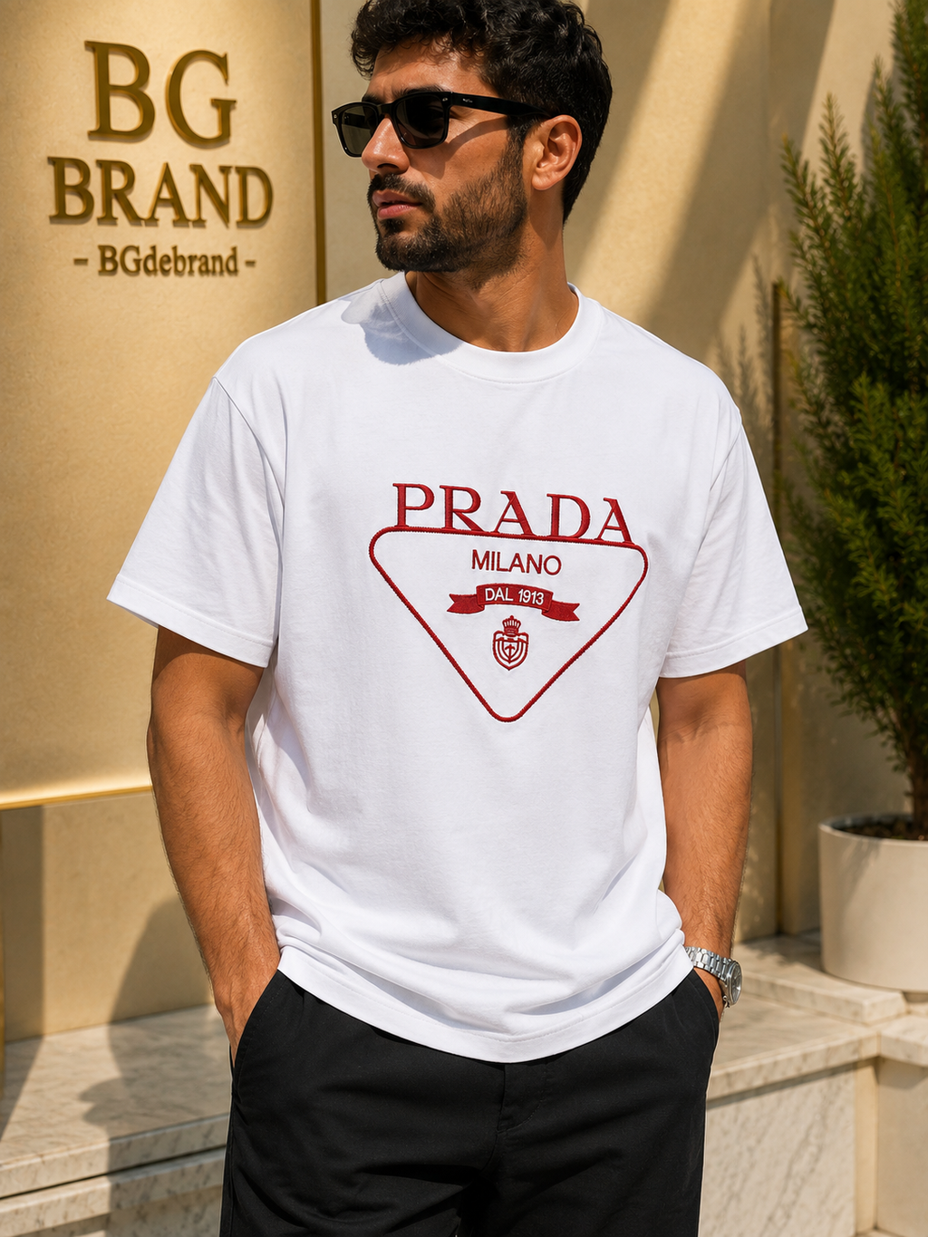04 - Prada White & Red