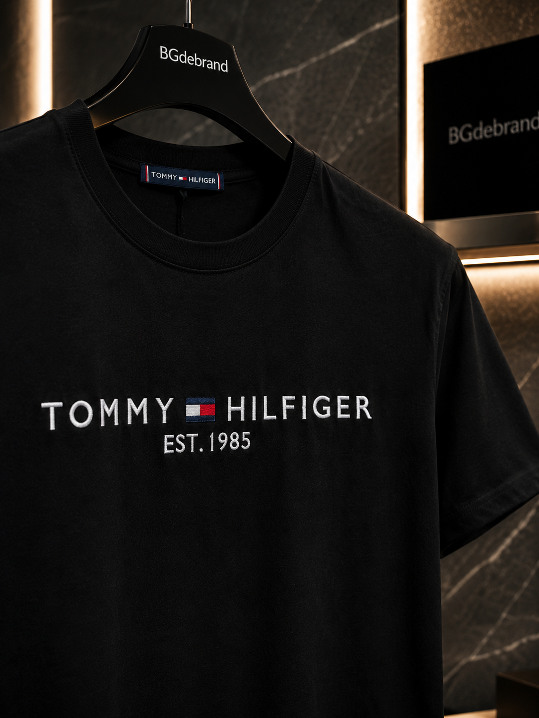 Tricou Tommy Hilfiger - black