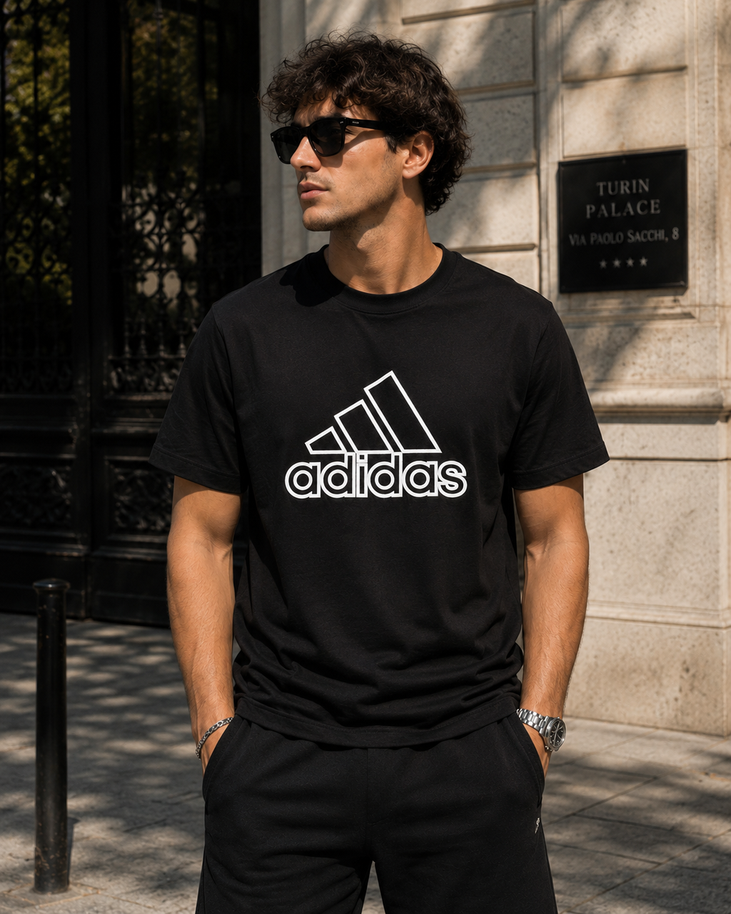 Tricou Adidas - Black