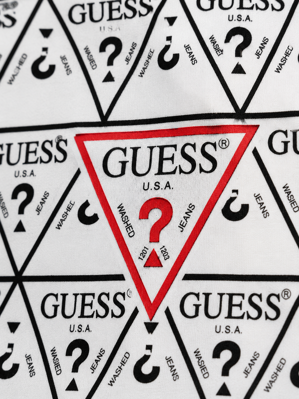 A - T-shirt Guess - White