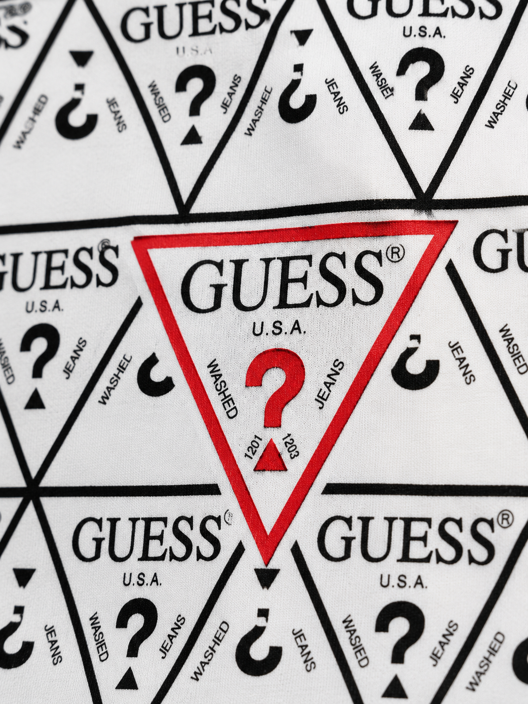 A - T-shirt Guess - White