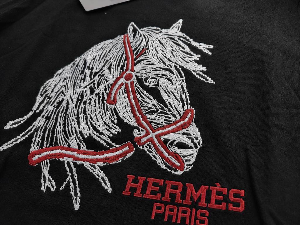 A - T-shirt Hermes Paris - Black