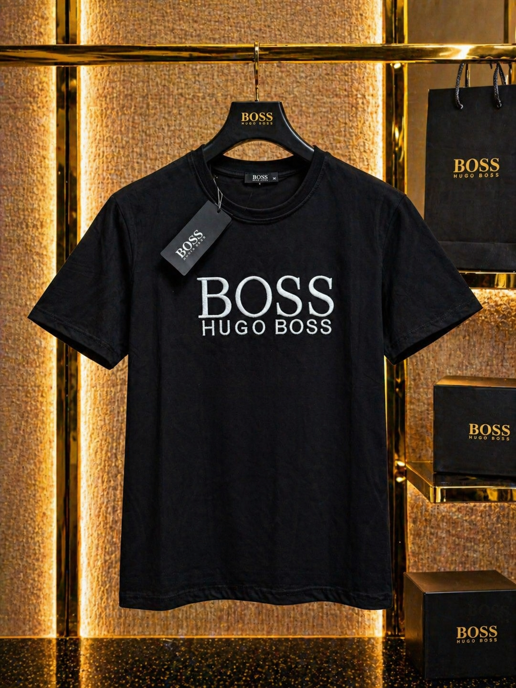 Tricou Hugo Boss - black